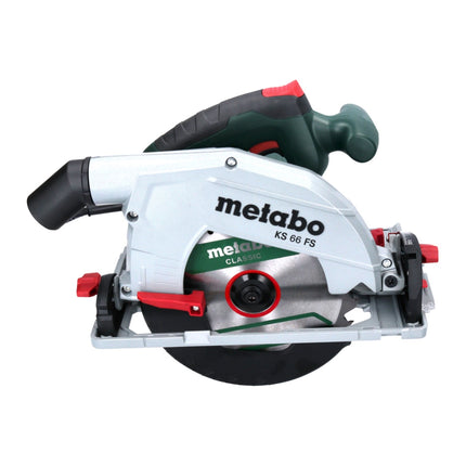 Sierra circular manual Metabo KS 66 FS 1500 W 190 mm + 1 hoja de sierra + carril de corte KFS 44