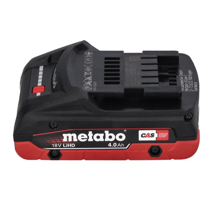 Metabo AS 18 HEPA PC Aspirador de batería compacto 18 V 6 l Aspirador en seco y húmedo con función de soplado + 1x batería 4,0 Ah - sin cargador