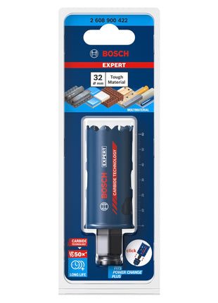 Bosch EXPERT Tough Material Sega a tazza 32 x 60 mm Carburo ( 2608900422 ) Universal - Successore del 2608594166