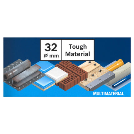 Bosch EXPERT Tough Material Sega a tazza 32 x 60 mm Carburo ( 2608900422 ) Universal - Successore del 2608594166