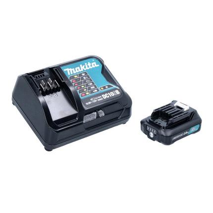 Makita HP 333 DSAP Perceuse-visseuse à percussion sans fil 12 V 30 Nm rosa + 1x Batterie 2,0 Ah + Chargeur + Coffret de transport