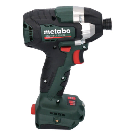 Metabo SSD 18 LT 200 BL Llave de impacto a batería 18 V 200 Nm 1/4" (602397840) Brushless + metaBOX - sin batería, sin cargador