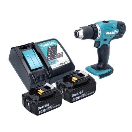 Makita DDF 453 RT Akku Bohrschrauber 18 V 42 Nm + 2x Akku 5,0 Ah + Ladegerät - Toolbrothers