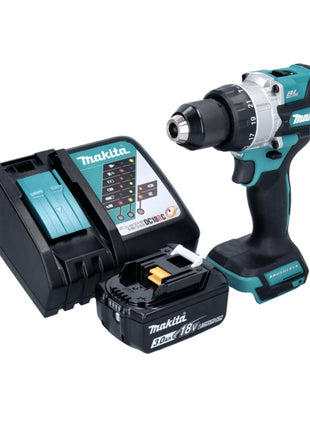 Trapano a percussione a batteria Makita DHP 486 RF1 18 V 130 Nm brushless + 1x batteria ricaricabile 3,0 Ah + caricabatterie