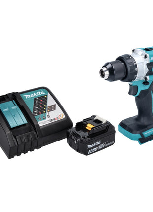 Makita DHP 486 RM1 trapano a percussione a batteria 18 V 130 Nm brushless + 1x batteria ricaricabile 4,0 Ah + caricabatterie