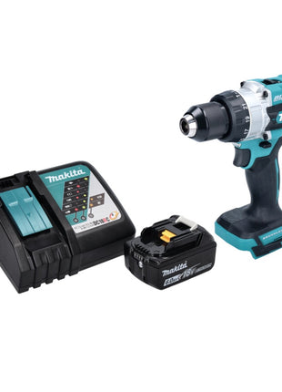 Taladro percutor inalámbrico Makita DHP 486 RG1 18 V 130 Nm sin escobillas + 1x batería 6,0 Ah + cargador