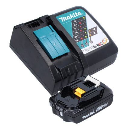 Makita DHP 486 RA1J trapano a percussione a batteria 18 V 130 Nm brushless + 1x batteria ricaricabile 2,0 Ah + caricabatterie + Makpac