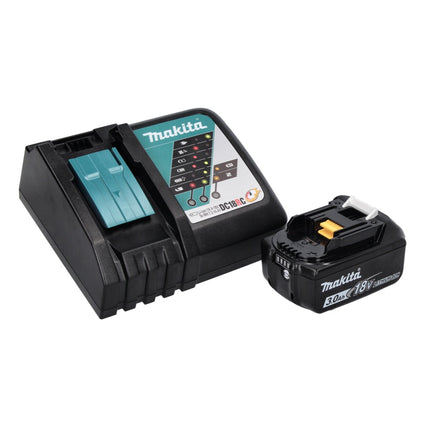 Taladro de percusión sin cable Makita DHP 486 RF1J 18 V 130 Nm sin escobillas + 1x batería recargable 3,0 Ah + cargador + Makpac