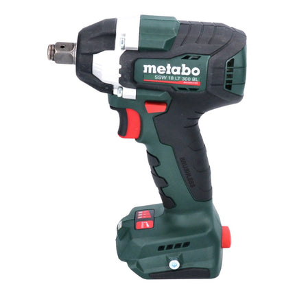 Metabo SSW 18 LT 300 BL Atornillador de impacto a batería 18 V 300 Nm 1/2" sin escobillas + 2x baterías 4,0 Ah + cargador