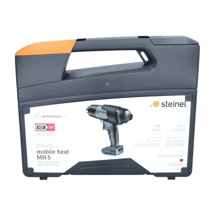 Steinel Mobile Heat MH5 Cordless Heat Gun 50-500°C 18V - CAS + 2x Batteries 5.5 Ah + Charger + Case