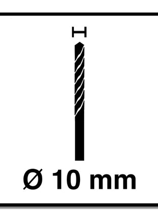 Alpen Profi Multicut PM Punta multifunzione in metallo duro 10,0 x 200 mm