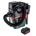 Metabo AS 18 L PC Aspirador compacto sin cable 18 V 6 l IPX4 clase de polvo L en seco y húmedo + 1x batería recargable 5,5 Ah - sin cargador