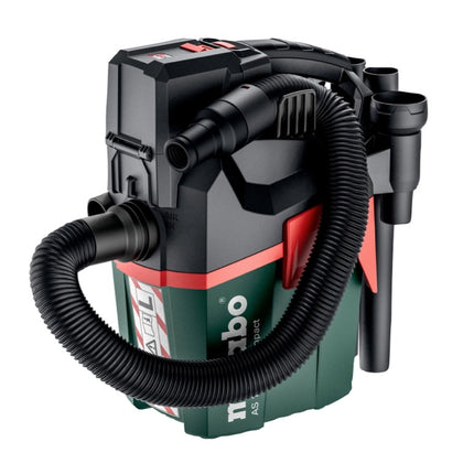 Metabo SXA 18 LTX 125 BL levigatrice rotorbitale a batteria 18 V 125 mm + AS 18 L PC Aspiratore compatto ( 691199000 ) - senza batteria, senza caricabatteria