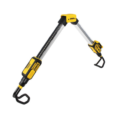 Lámpara de batería DeWalt DCL 045 N Luz LED para automóvil 12 / 18 V 1700 lm Soporte giratorio de 0-360 grados + 1x batería 5,0 Ah - sin cargador