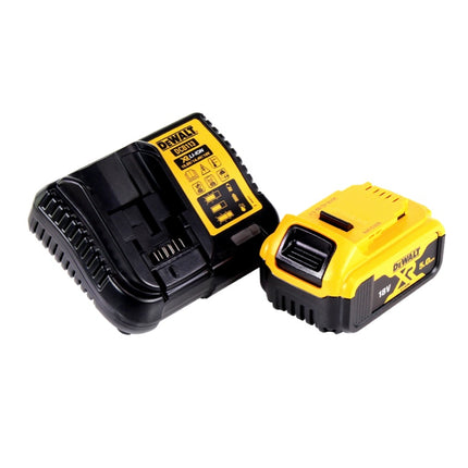 DeWalt DCL 045 P1 lámpara de batería LED para coche 12/18 V 1700 lm soporte giratorio de 0-360 grados + 1x batería 5,0 Ah + cargador