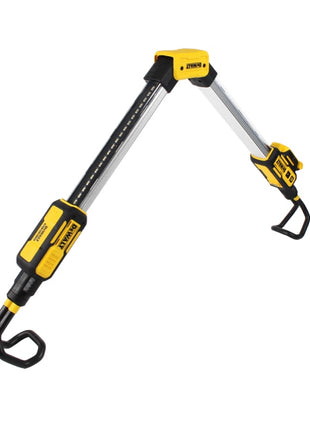 Lámpara de batería DeWalt DCL 045 P2 Luz LED para coche 12 / 18 V 1700 lm Soporte giratorio de 0-360 grados + 2x baterías 5,0 Ah + cargador