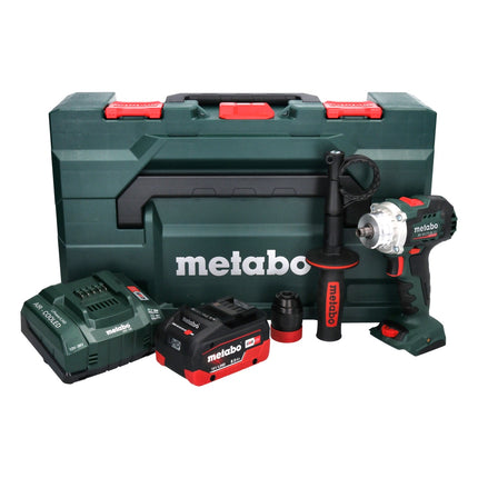 Metabo BS 18 LTX BL Q I Trapano avvitatore a batteria 18 V 130 Nm brushless + 1x batteria 8,0 Ah + caricatore + metaBOX