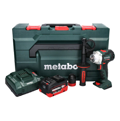 Metabo BS 18 LTX BL Q I Cordless drill driver 18 V 130 Nm brushless + 1x battery 8.0 Ah + charger + metaBOX