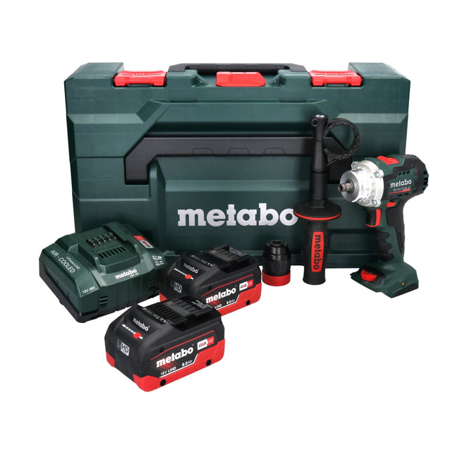 Metabo BS 18 LTX BL Q I Taladro atornillador a batería 18 V 130 Nm sin escobillas + 2x batería 8,0 Ah + cargador + metaBOX