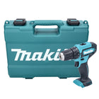 Makita DF 333 DZK Cordless Drill Driver 30Nm 12V max + Case - without battery, without charger