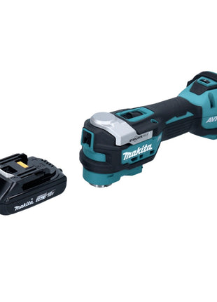 Makita DTM 52 A1 utensile multifunzione a batteria 18 V Starlock Max Brushless + 1x batteria ricaricabile 2,0 Ah - senza caricabatterie