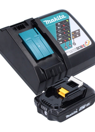 Makita DTM 52 RA1 Outil multifonctions sans fil 18 V Starlock Max Brushless + 1x batterie 2,0 Ah + chargeur