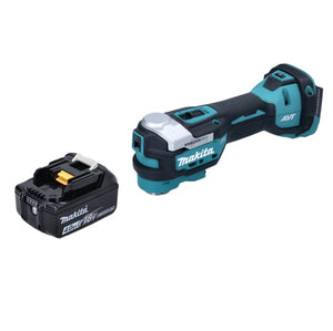 Makita DTM 52 M1 Akku Multifunktionswerkzeug 18 V Starlock Max Brushless + 1x Akku 4,0 Ah - ohne Ladegerät