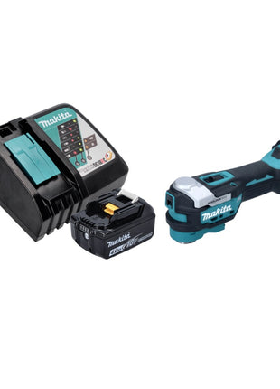 Makita DTM 52 RM1 Akku Multifunktionswerkzeug 18 V Starlock Max Brushless + 1x Akku 4,0 Ah + Ladegerät - Toolbrothers