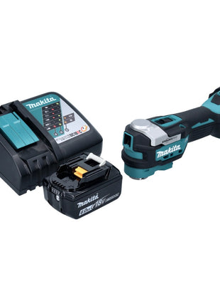 Makita DTM 52 RG1 Akku Multifunktionswerkzeug 18 V Starlock Max Brushless + 1x Akku 6,0 Ah + Ladegerät - Toolbrothers