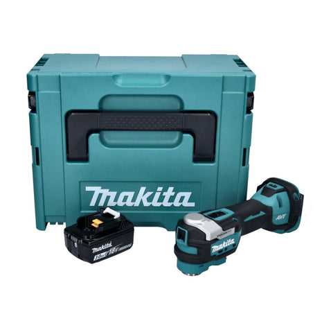 Makita DTM 52 F1J Akku Multifunktionswerkzeug 18 V Starlock Max Brushless + 1x Akku 3,0 Ah + Makpac - ohne Ladegerät - Toolbrothers