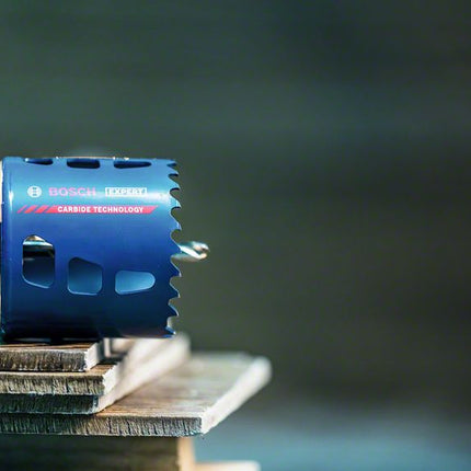 Bosch EXPERT Tough Material Set di Seghe a tazza  20 - 76 mm / 14 pz. ( 2608900447 ) Carburo Universal - Successore del 2608594185