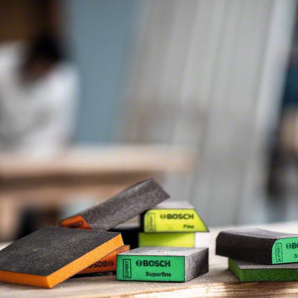 Bosch Expert S470 Combi Block Set 3 tlg. 69 x 97 x 26 mm ( 2608901174 ) Mittel / Fein / Superfein