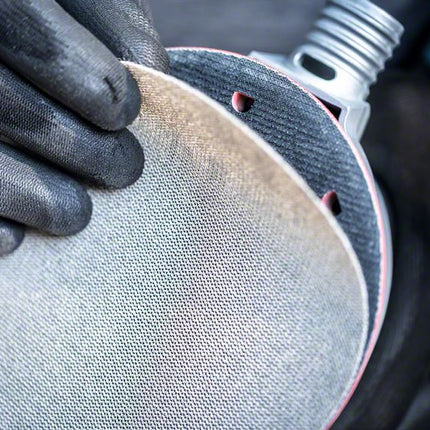 Bosch Expert M480 Starter Set Juego de hojas de lija con estructura de malla, 7 piezas, 150 mm (2608901203), abrasivo de malla para lijadoras excéntricas