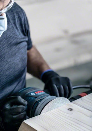 Bosch Expert M480 Starter Set Juego de hojas de lija con estructura de malla, 7 piezas, 150 mm (2608901203), abrasivo de malla para lijadoras excéntricas