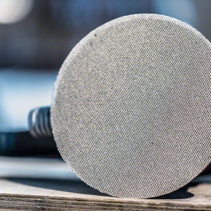 Bosch Expert M480 Starter Set Juego de hojas de lija con estructura de malla, 7 piezas, 150 mm (2608901203), abrasivo de malla para lijadoras excéntricas