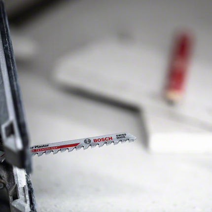 Bosch EXPERT Fiber Plaster T 141 HM Stichsägeblatt 100 mm 3 Stk. ( 2608900563 ) Carbide Technology