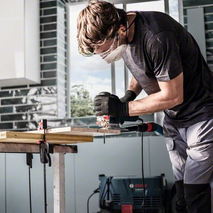 Bosch EXPERT Hardwood 2 side clean T 308 BF hoja de sierra de calar 117 mm 5 piezas (2608900544) bimetálica