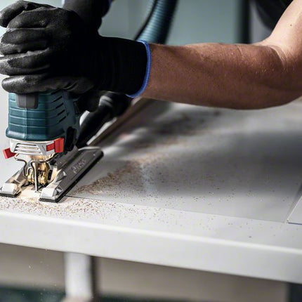 Bosch EXPERT Hardwood 2 side clean T 308 BFP hoja de sierra de calar 117 mm 25 piezas (2608901181) bimetálica