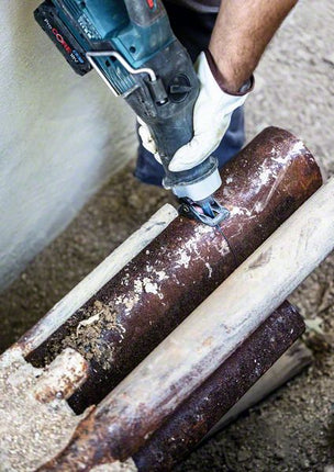 Hoja de sierra de sable Bosch EXPERT Thick Tough Metal S 1255 CHC 300 mm 10 piezas (2608900372) Tecnología de carburo