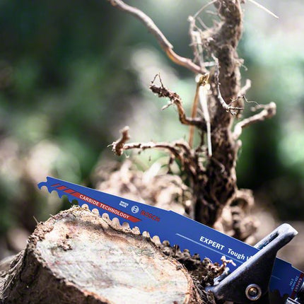 Bosch Expert Lame de scie sabre S 1242 KHM Tough Wood 300 mm 3 TPI ( 2608900406 )