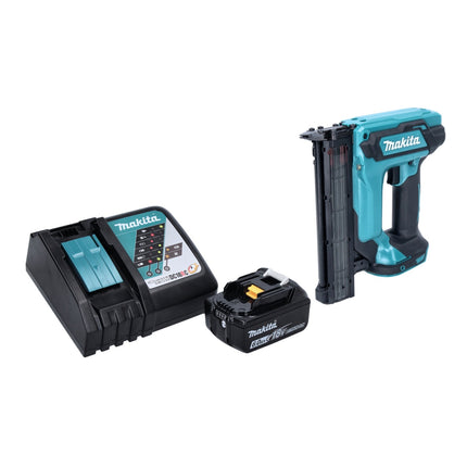 Makita DFN 350 RG1 chiodatrice verticale a batteria 18 V 15 - 35 mm + 1x batteria ricaricabile 6,0 Ah + caricabatterie