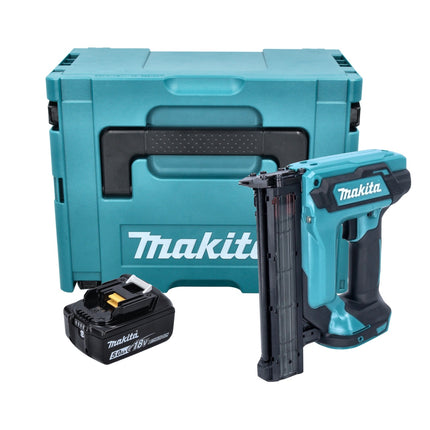 Makita DFN 350 T1J Cordless Brad Nailer 15 - 35mm 18V + 1x Battery 5,0 Ah + Makpac Case - without charger