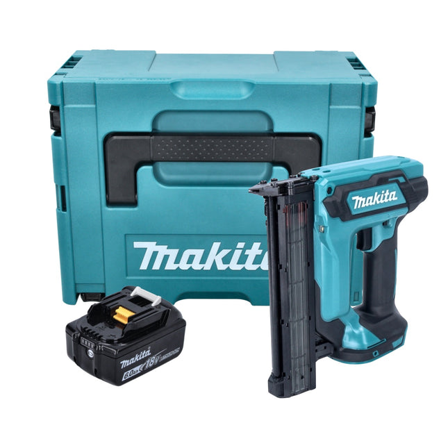 Makita DFN 350 G1J clavadora vertical sin cable 18 V 15 - 35 mm + 1x batería recargable 6,0 Ah + Makpac - sin cargador