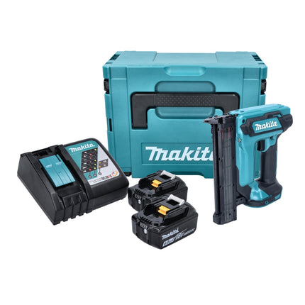 Makita DFN 350 RGJ Cordless Brad Nailer 15 - 35mm 18V + 2x Batteries 6,0 Ah + Charger + Makpac Case