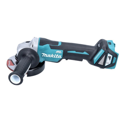 Amoladora angular a batería Makita DGA 515 RG1J 18 V 125 mm sin escobillas + 1x batería 6,0 Ah + cargador + Makpac