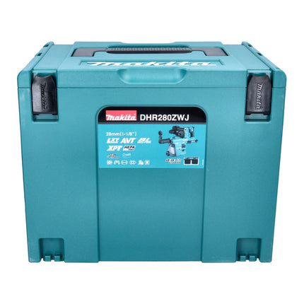 Makita DHR 280 ZJ Perforateur burineur sans fil SDS-PLUS, 36V (2x18V), sans balai, Solo + Makpac - sans batterie, sans chargeur