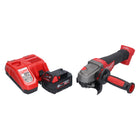 Milwaukee M18 CAG 115 XPDB Angle Grinder 115 mm 18V Brushless + 1x Battery 6.0 Ah + Charger