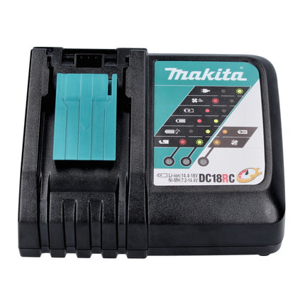 Makita Power Source Kit 18 V ( 197952-5 ) con 2x BL 1830 B batería 3.0 Ah + DC 18 RC cargador + Makpac