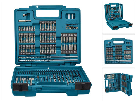 Makita bit drill set 256 pieces ( E-11689 ) bits / drill bits / socket spanners