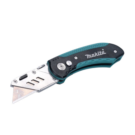 Navaja plegable de seguridad Makita (E-11520) cúter con mango antideslizante